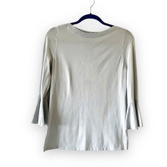 41 Hawthorn Tamzen Bell Sleeve Pullover Sweater Light Blue Size XS StitchFix New - Picture 3 of 10